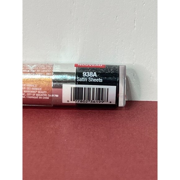 Wet n Wild - MegaLast - Liquid Catsuit - Metallic Lipstick - 938A Satin Sheet - Picture 9 of 11